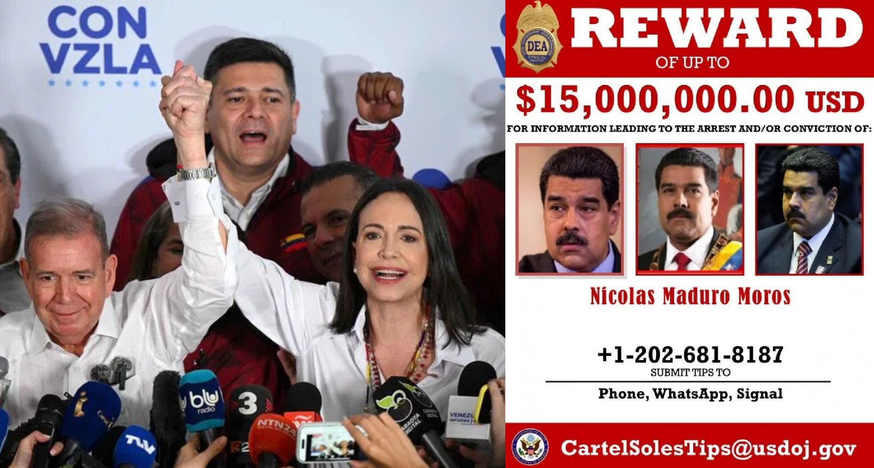 El gran fraude electoral de Nicolas Maduro en Venezuela.