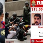 La represión de Nicolas Maduro en contra de los venezolanos.