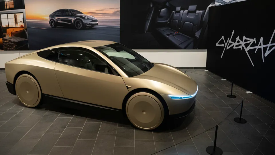 Tesla presenta el Cybercab en París, un hito en la movilidad autónoma.