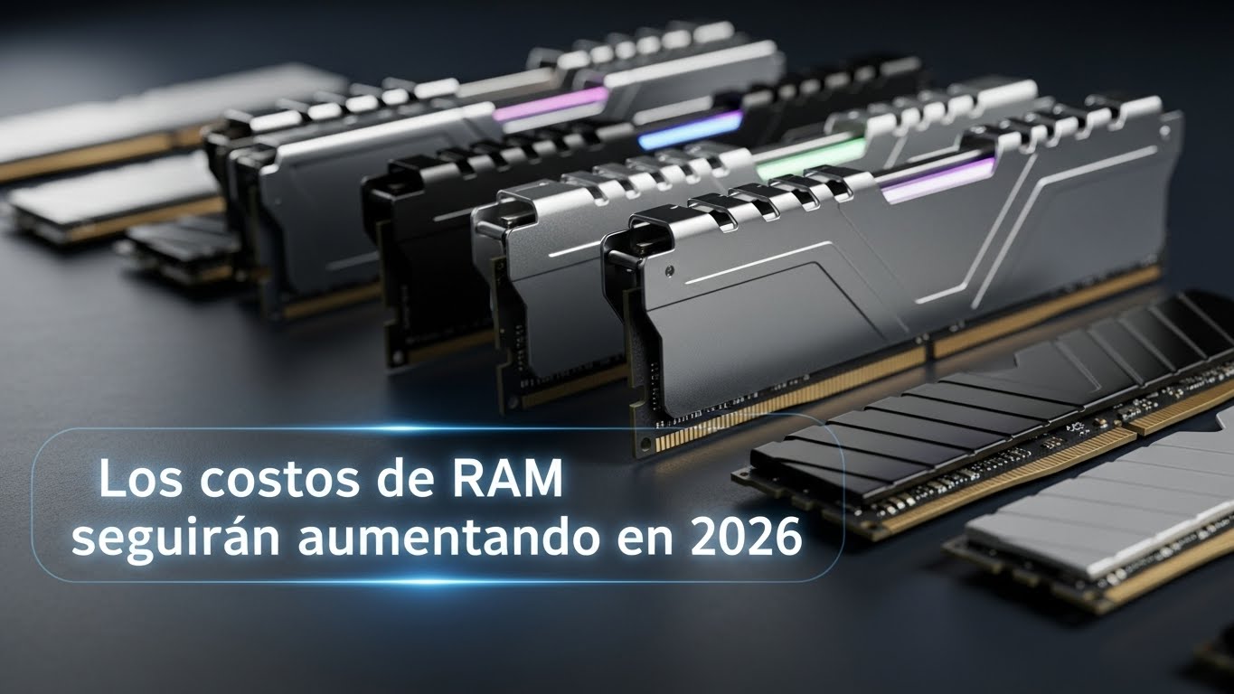 El precio de la memoria RAM se dispara y amenaza con encarecer toda la tecnología en 2026.