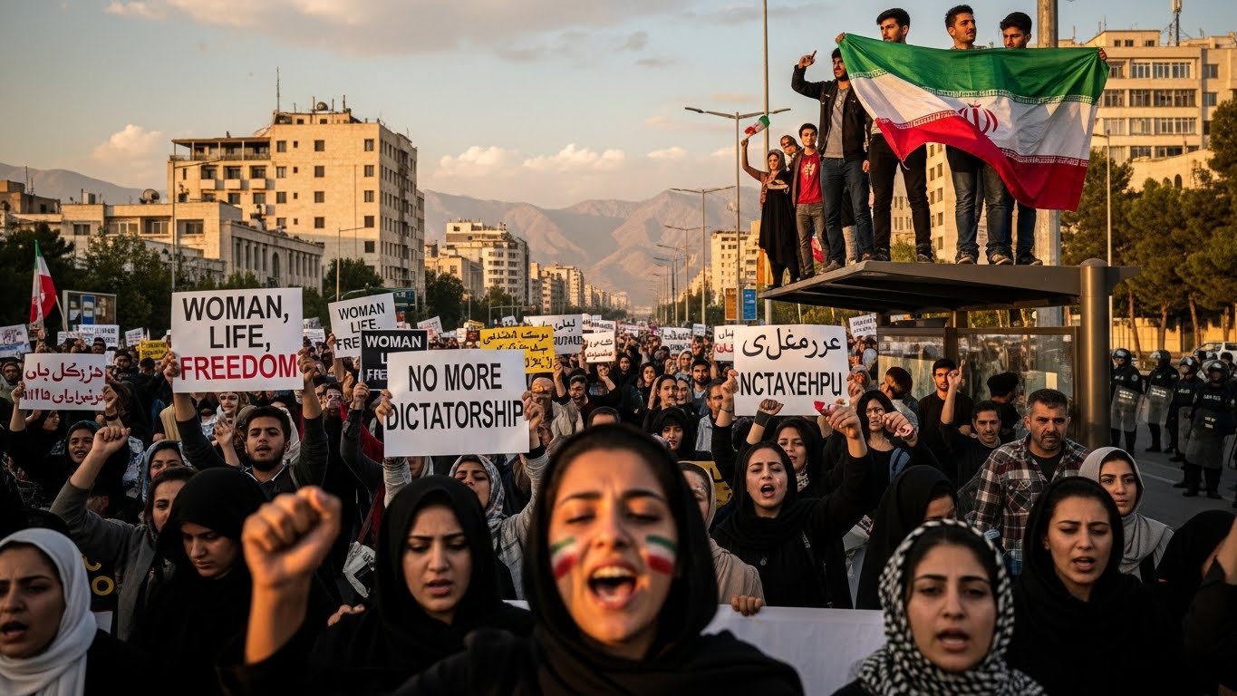 Una semana de protestas sacude Irán: el régimen teocrático enfrenta su mayor desafío desde 2022