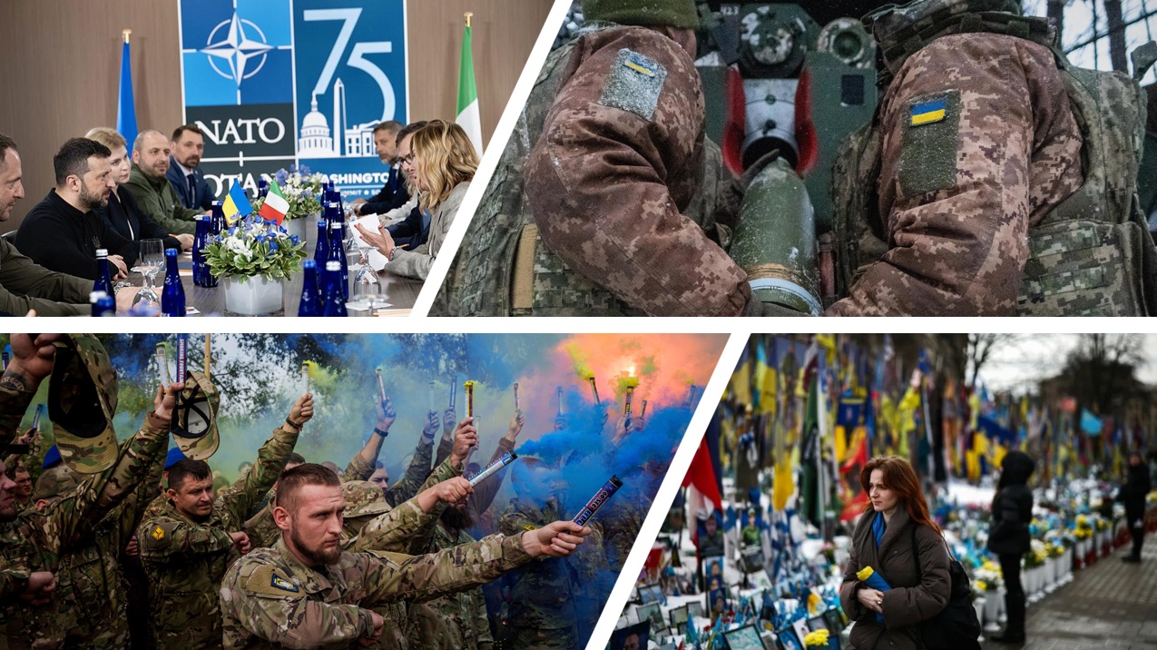 La guerra en Ucrania cuatro años después — resistir, reconstruir y buscar apoyo europeo.