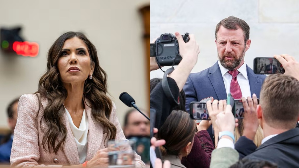 Donald Trump destituye a Kristi Noem y nombra a Markwayne Mullin como nuevo secretario de Seguridad Nacional