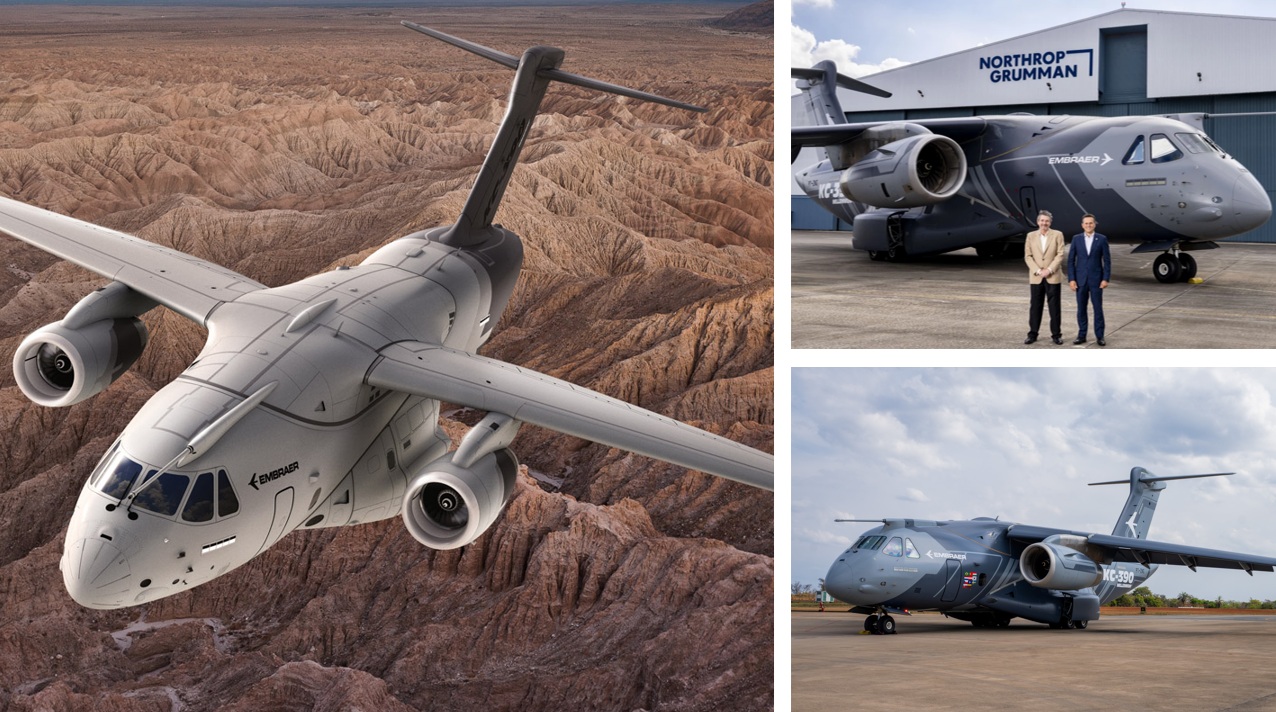 Northrop Grumman y Embraer se asocian para ofrecer el KC-390 a la Fuerza Aérea de EE. UU.