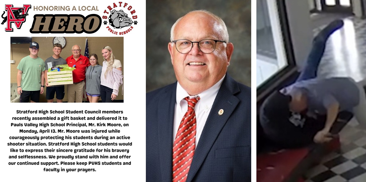 Director de escuela en Oklahoma evita masacre tras enfrentar a atacante armado